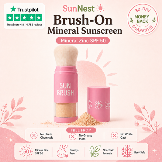 SunNest™ Mineral Sunscreen Brush SPF 50