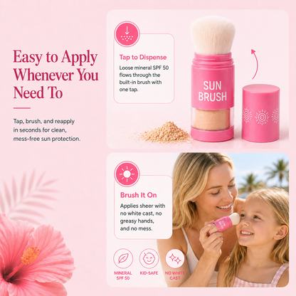 SunNest™ Mineral Sunscreen Brush SPF 50